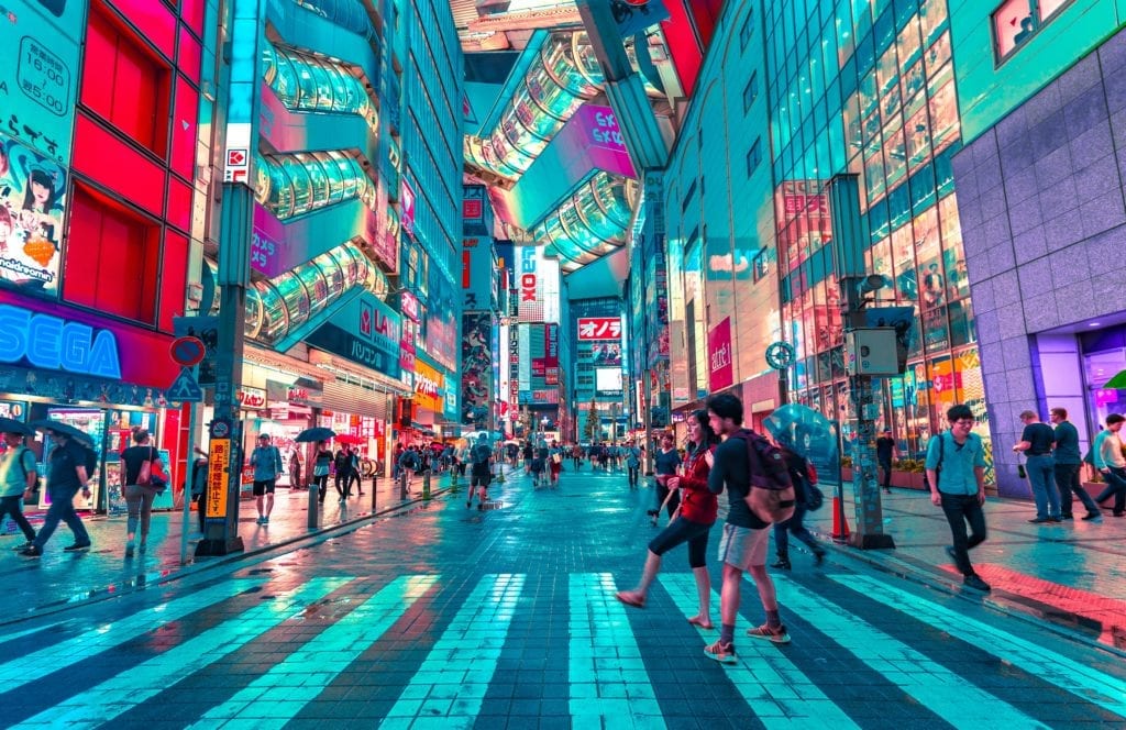 Tokyo Shopping Scene