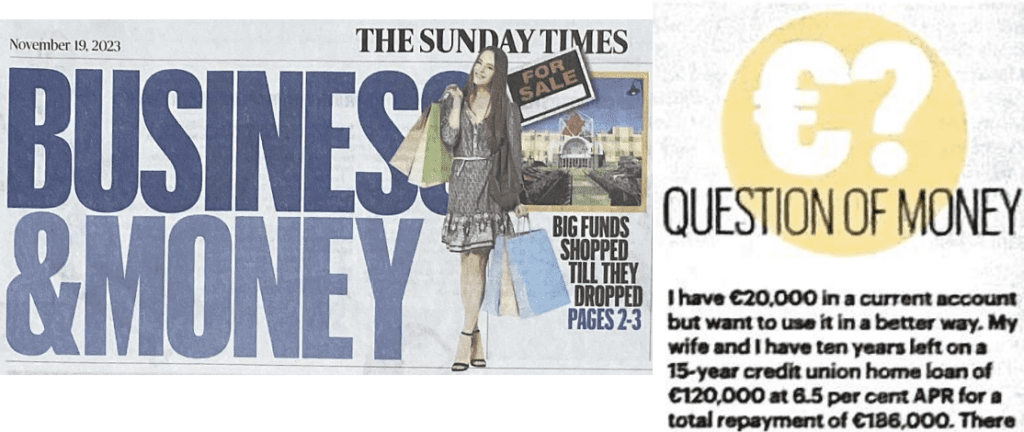 Sunday Times Pic - Should I Pay Off My Loan