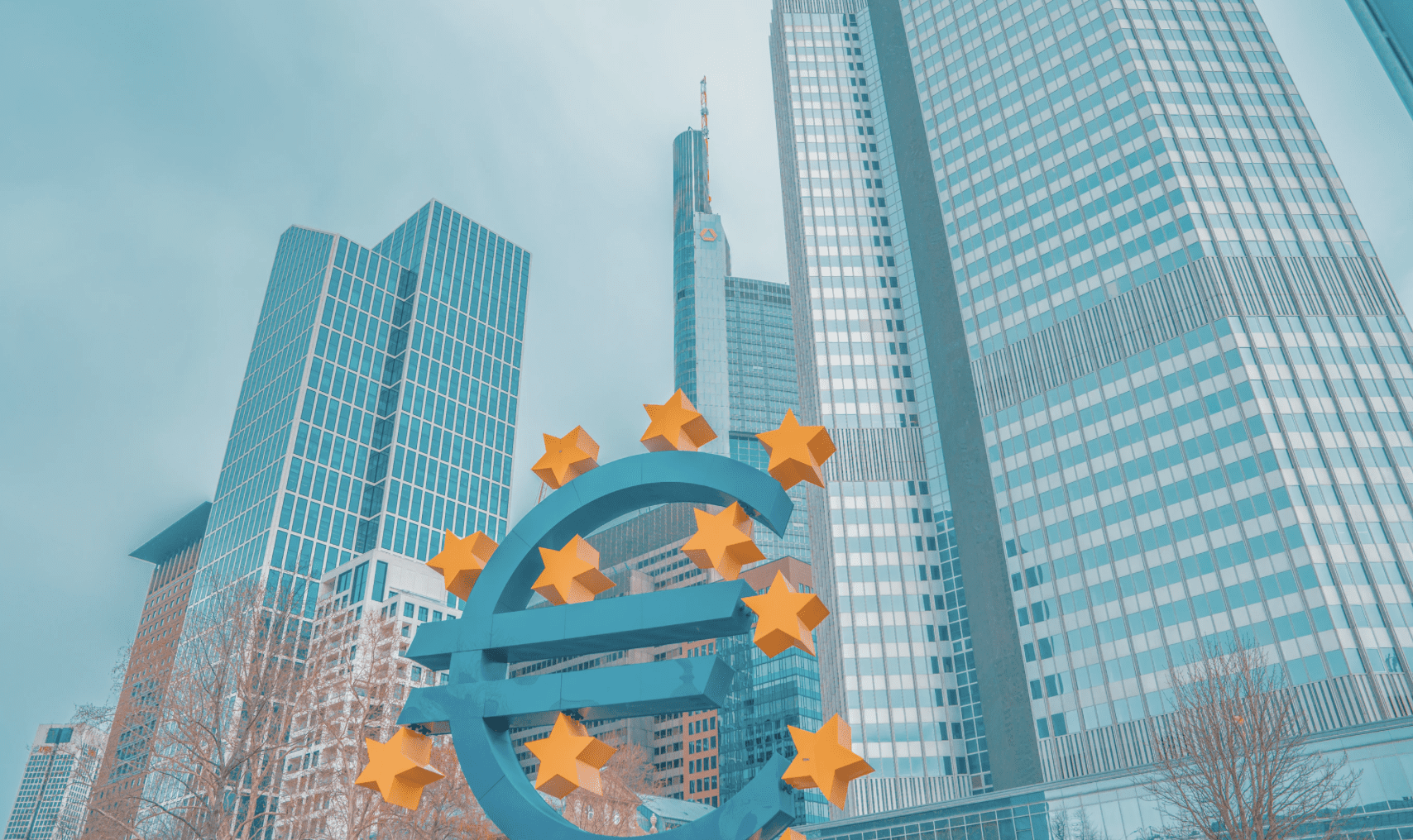 ECB Frankfurt invest in bonds pic