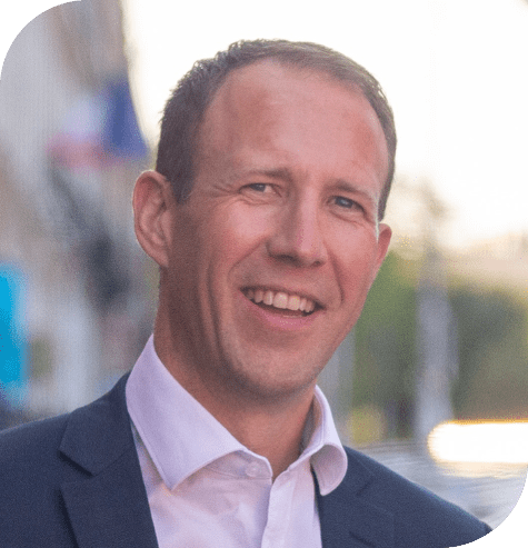 Portrait of Feargal McKenna.